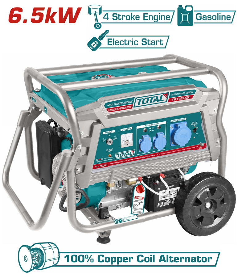 Total benzinski agregat 6,5 kW TP165006