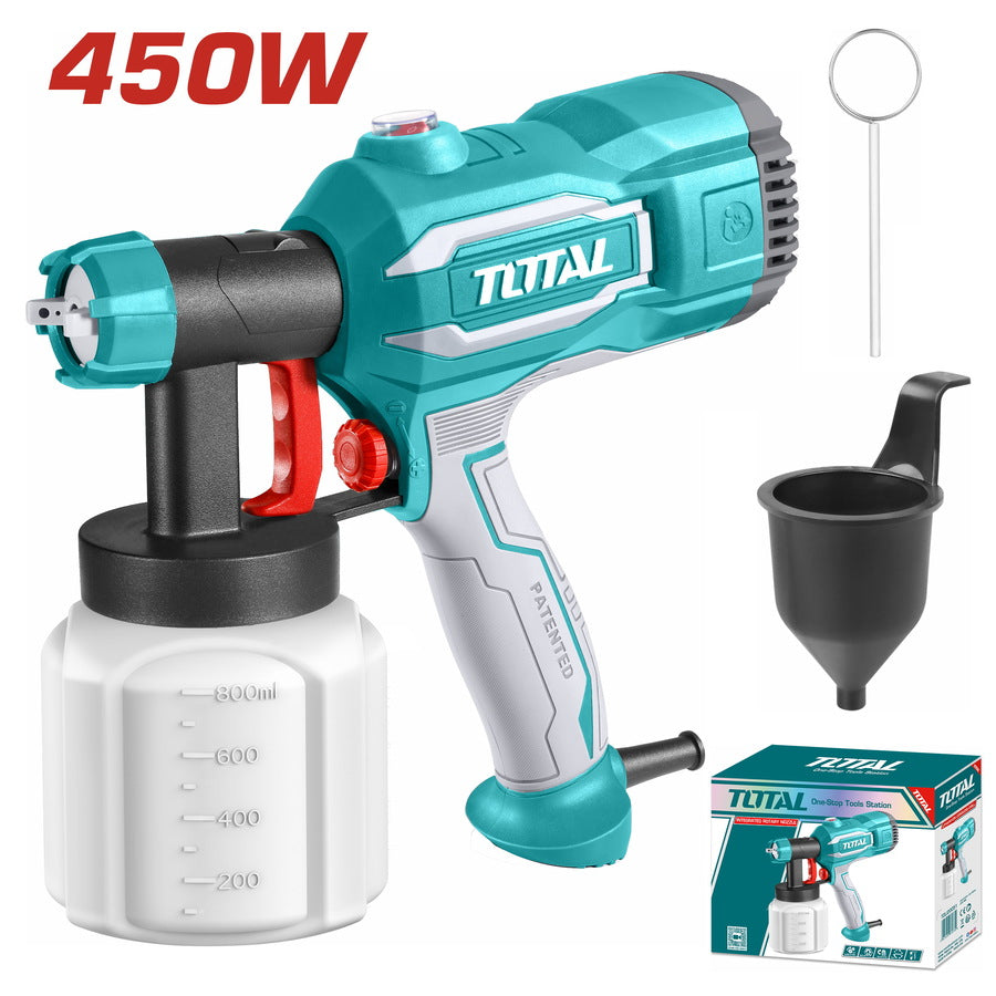 Total Pištolj za farbanje 450 W, 800 ml TT3506
